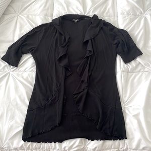 Express Sexy Basic Black Sweater Large